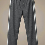 Men's Jersey Pant Side Stripe - Grey