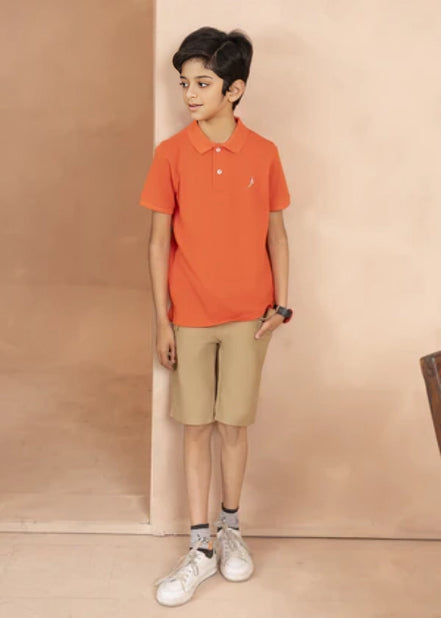 Kids Polo Shirt - Sky Blue