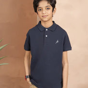 Kids Polo Shirt - Sky Blue