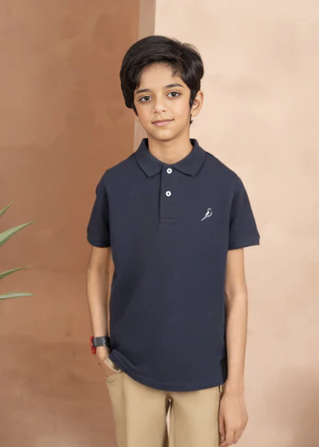 Kids Polo Shirt - Sky Blue