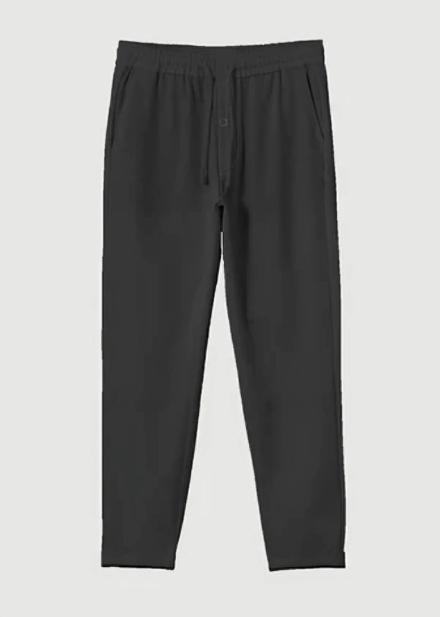 Men's Jersey Pajama - Black