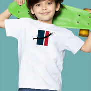 Kids Tee & Short set - White