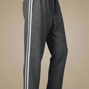 Men's Jersey Pant Side Stripe - Grey