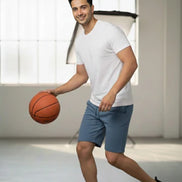 Men's Terry Short - Steel Blue