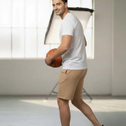 Men's Terry Short - Beige
