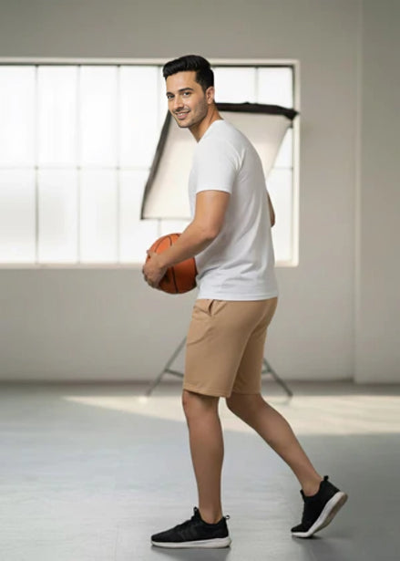 Men's Terry Short - Beige