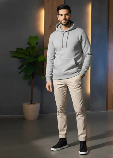 Men's Regular Hood - Light Grey