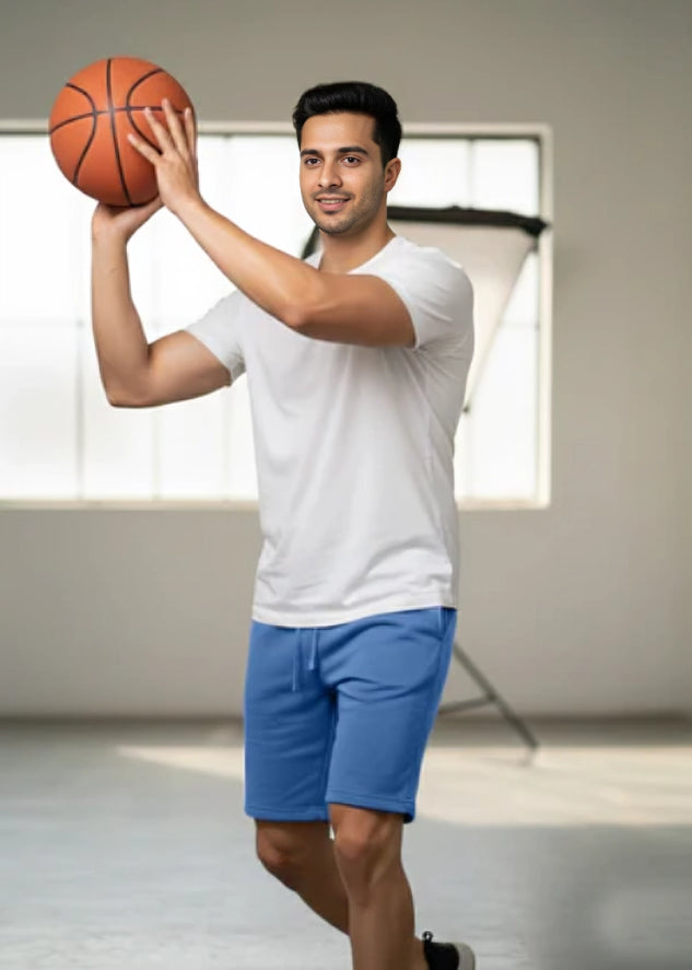 Men's Terry Short - Cornflower Blue
