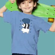 Kids Tee & short Set - Ice Blue