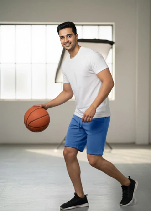 Men's Terry Short - Cornflower Blue