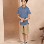 Kids Polo Shirt - Blue
